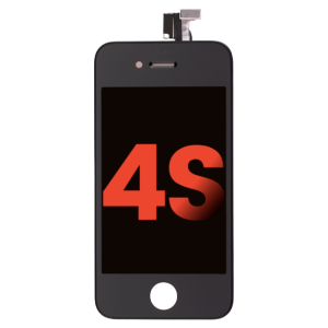 iPhone 4S screen replacement LCD black