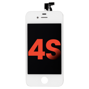 iPhone 4S screen replacement LCD white