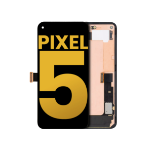 Google Pixel 5 OLED assembly with frame OEM Just Black
