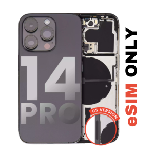iPhone 14 Pro Back Housing W/ Small Pre-Installed (US Version) (Used OEM Pull: Like New)