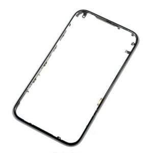 iPhone 3G Chrome Front Bezel Frame Cover – Black