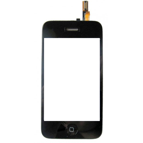 Black digitizer replacement for iPhone 3GS