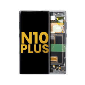 Samsung Galaxy Note 10 Plus OLED assembly with frame
