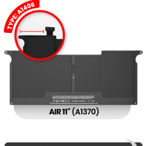 Battery A1375 Fro Macbook Air 11" < A1370 / Late 2010 >