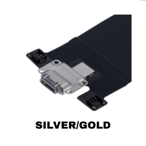 iPad Pro 12.9 2nd Gen 2017 Charging Port Flex Cable - Silver Gold