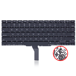 Keyboard W/ Backlight & Screws (US English) Compatible For MacBook Air 11" (A1465) / (A1370 / Mid 2011)