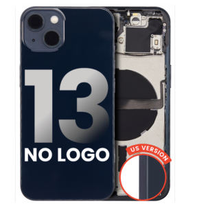 iPhone 13 Back Housing W/ Small Components Pre-Installed (US Version) (No Logo)