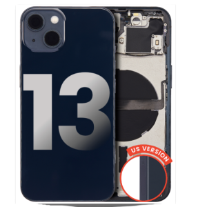 iPhone 13 Back Housing W/ Small Components Pre-Installed (US Version) (Used OEM Pull: Like New)
