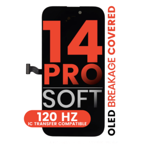 Front view of iPhone 14 Pro OLED Screen 120HZ