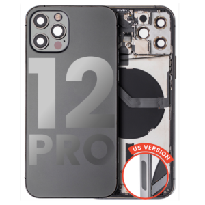 iPhone 12 Pro Back Housing W/ Small Components Pre-Installed (US Version) (Used OEM Pull: Like New)