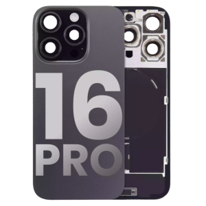 iPhone 16 Pro Back Glass With Steel Plate With Wireless NFC Charging MagSafe Magnet & Flashlight Flex (Used OEM Pull: Like New)