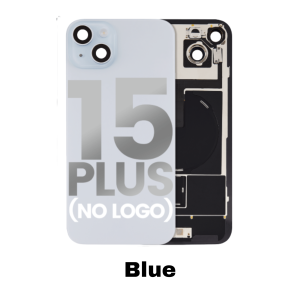 MagSafe NFC Flex Back Glass iPhone 15 Plus - Blue