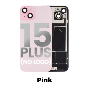 MagSafe NFC Flex Back Glass iPhone 15 Plus - Pink