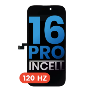 Front View of iPhone 16 Pro screen replacement Incell LCD 120Hz