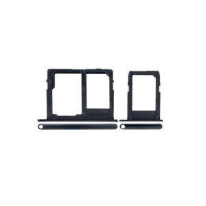 Samsung Galaxy J8 (J810 / 2018) Sim Card Tray (Black) (2 Piece Set)
