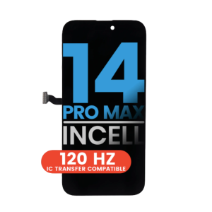 Front view of iPhone 14 Pro Max Incell LCD screen replacement (120Hz)