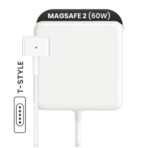 60W MagSafe 2 Power Adapter With Cable (T-Style) For MacBook (OEM Grade A/B) 