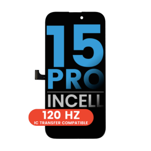 iPhone 15 Pro Screen Replacement LCD with Digitizer and Steel Plate