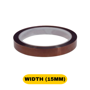 Heat Resistant Kapton Tape 15 mm × 22 m roll