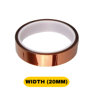 Heat Resistant Kapton Tape (12 mm × 22 m)